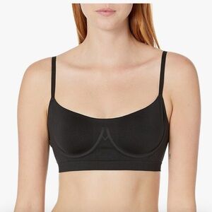 Calvin Klein Women's Bonded Flex Unlined Balconette Bralette Large